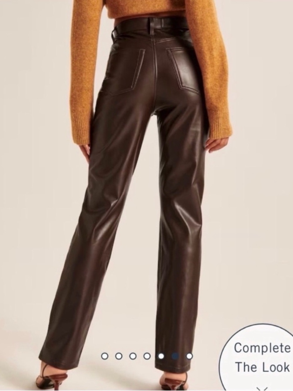 Abercrombie & Fitch "The '90s Straight Ultra High Rise" pants Curve Love Fit
